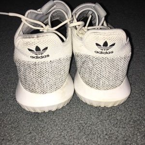 Men’s size 11.5 white Adidas tubulars